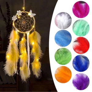 50pcs Small Fluffy Swan Feathers 10-15cm for DIY Wedding Jewelry Party Arts Lot~ - Picture 1 of 18