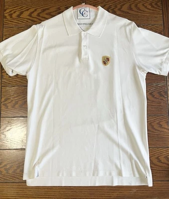 Polo Porsche Design Drivers Selection Logo Blanco Hombre’s L Genuino Foto 1 de 4