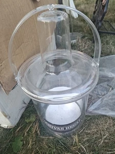 Chivas Regal Scotch Whiskey Ice Bucket Bottle Holder Cooler Lucite Plastic Vtg - Foto 1 di 7
