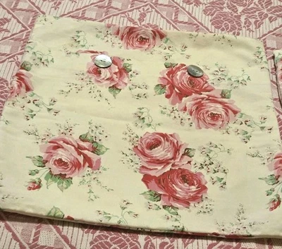  Cath Kidston? Juego de 2 fundas de almohada clásicas rosa cierre 15x15" Foto 1 de 4