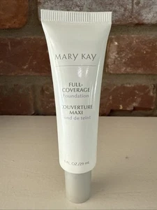 Mary Kay Medium Coverage Foundation ~Ivory 100~ Gray Cap 1fl oz/29mL NEW No BOX - Picture 1 of 2