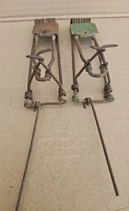 Vintage Macabee Gopher Trap, Vintage Farmhouse Barn Collectible ~two - Picture 1 of 6