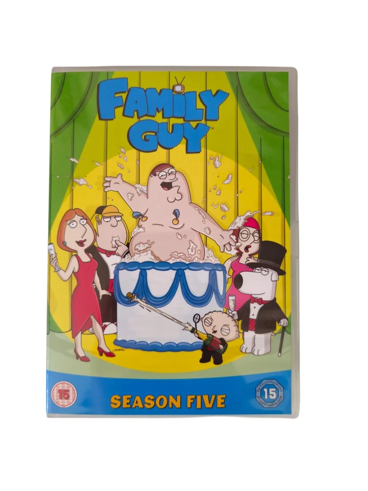 Family Guy Season Five DVD Box Set Collectible Edition Disc Only Free P & P  - Image 1 of 1