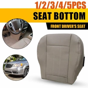 Driver Bottom Seat Cover ALLL/ MLLL Tan For 2011-16 Chrysler Town & Country1-5x - Picture 1 of 11