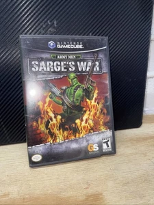 Army Men Sarge's War (Nintendo GameCube) en muy buena condición CIB completo y probado - envío rápido - Imagen 1 de 6