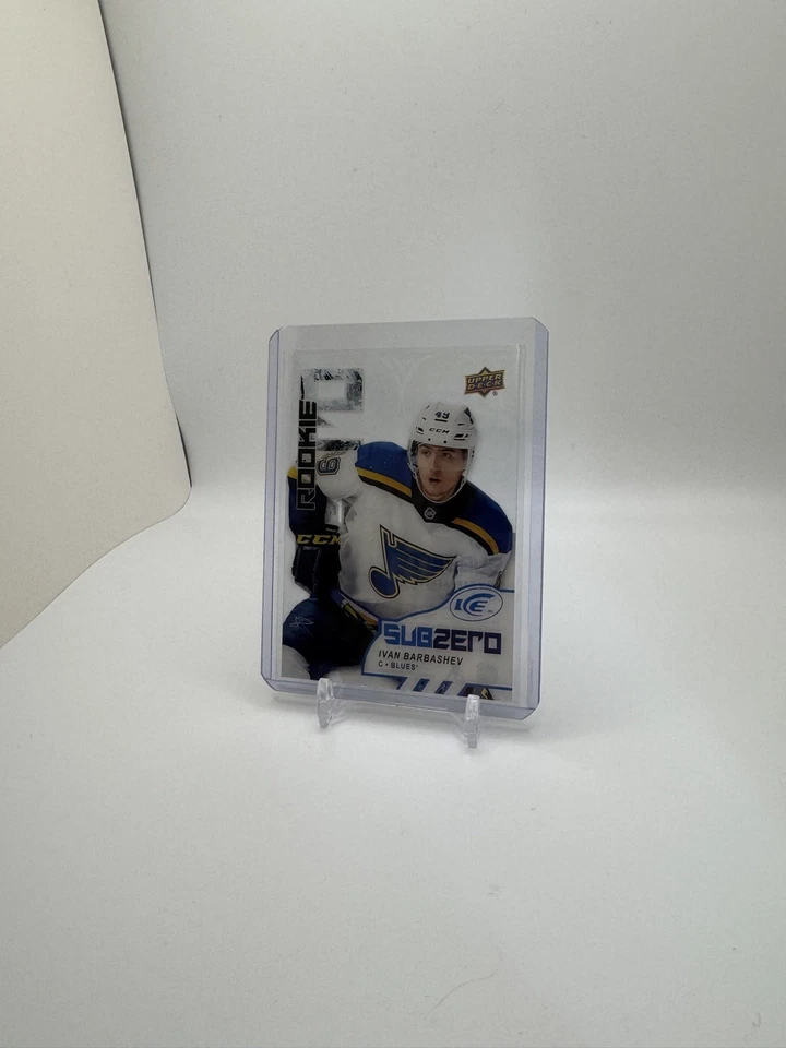 2017-18 Upper Deck Ice Subzero Rookie Ivan Barbashev #SZ-67 Rookie RC - Image 1 of 2