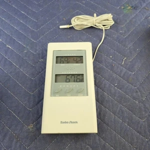 Vintage Radio Shack 63-867 Innen/Außen Thermometer Hygrometer gebraucht getestet funktioniert - Bild 1 von 4