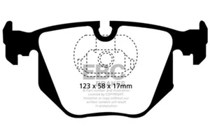 EBC Orangestuff Rear Brake Pads for BMW 7 Series (E38) 750 (5.4) (94 > 98) - Picture 1 of 1