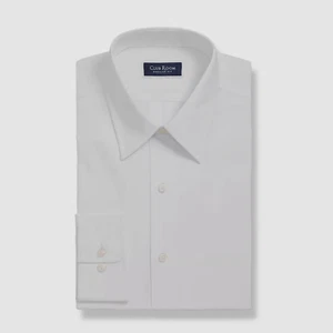 $52 Club Room Men's White Regular-Fit Long-Sleeve Dress Shirt Size 14-14.5 - Picture 1 of 3