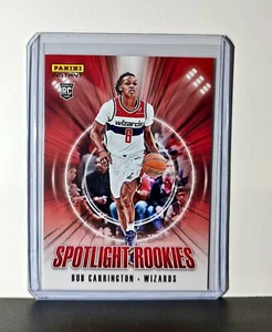 Bub Carrington Rookie 2024-25 Panini Spotlight Rookies NBA #14 Nuggets 1 of 170 - Picture 1 of 2