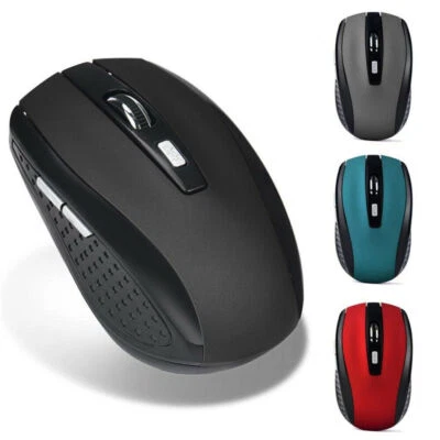 Mouse Raton 2.4GHz Wireless Gaming Mouse USB Receiver For PC Laptop Desktop Mice - Image 1 of 4