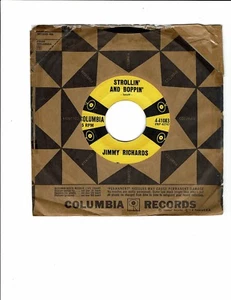 Jimmy Richards ROCKIN'INSTRU 45(COLUMBIA 4-41083) Strollin & Boppin/CoolAsAMoose - Picture 1 of 2