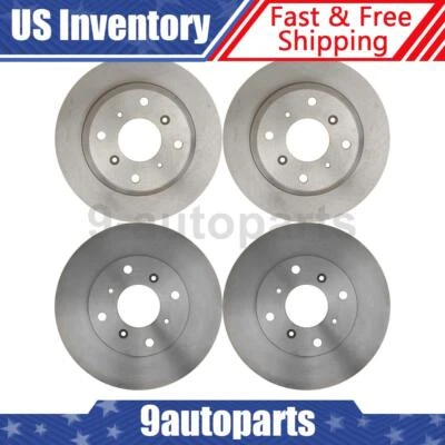 Rotores de freno de disco delanteros traseros para Acura Legend 1986 1987 Foto 1 de 4