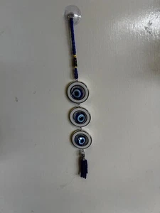 Evil(Turkish) Eye Protection Good Luck Eye Charm for Home Car Mirror Hanging 3R - Picture 1 of 3