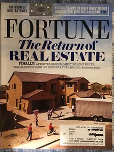 Fortune Magazine April 11 2011 The Return of Real Estate, The Future of Nuclear - Picture 1 of 2
