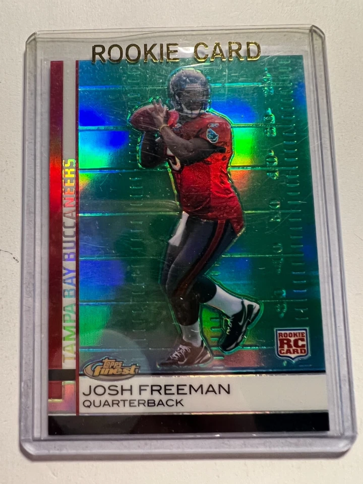 K13,171 - 2009 Finest Blue Refractors 429 #61 Josh Freeman #/429 - Image 1 of 1