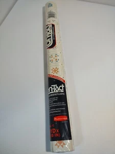 Vtg 1986 Con-tact Self Adhesive Plastic # 9333 Quilt Stenc (3yd X 18") USA - Picture 1 of 12