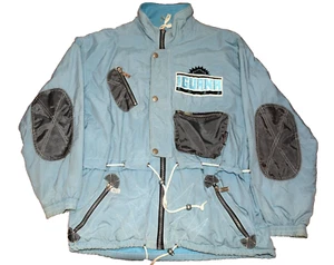 IGUANA ROAD Herren Skijacke Vintage 90er hellblau Medium - Bild 1 von 15