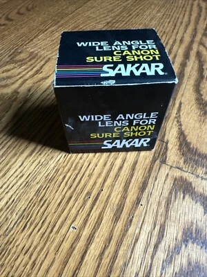 Wide Angle Lens For CANON Sure Shot SAKAR - Image 1 of 4