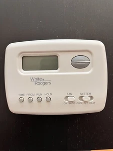 White Rogers 1F78 Digital Programmable Heat Cool Thermostats White - Picture 1 of 1