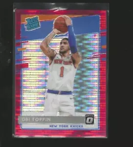 OBI TOPPIN SP ROOKIE RED PULSAR PRIZM REFRACTORRATED ROOKIE 2020-21 OPTIC - Bild 1 von 2