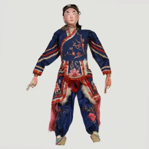 Muñeca de ópera china antigua rara talla grande/OD008 - Imagen 1 de 9