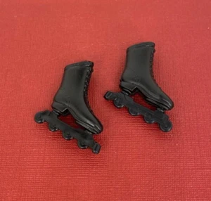 Vintage 90s ☆ Barbie ☆ Black Rollerblade / Roller Skates / Accessory - Bild 1 von 2