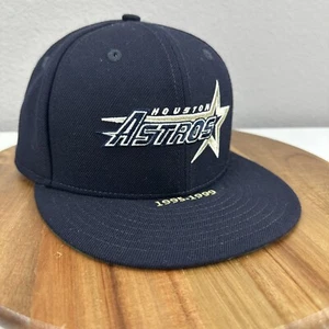 Houston Astros New Era 59Fifty MLB Timeline Collection Fitted Cap Hat Sz 7 95-99 - Picture 1 of 8