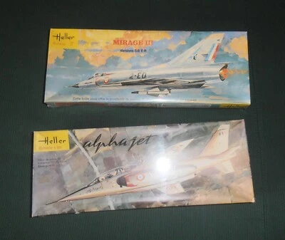 HELLER  VINTAGE:  253  MIRAGE III - L 302  ALPHA  JET - Immagine 1 di 2
