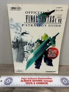 Brady Games Final Fantasy VII 7 Official Strategy Guide - Picture 1 of 6