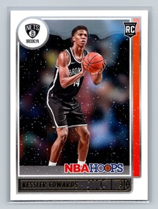2021 Hoops #246 Kessler Edwards    RC Brooklyn Nets