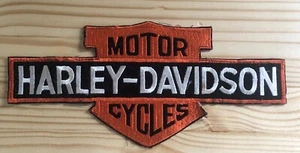 harley davidson motorcycle Embroidered Patch - Picture 1 of 14