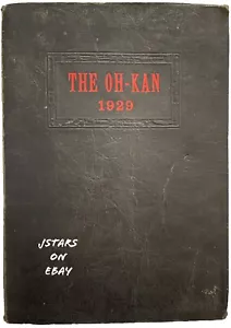 1929 POINT PLEASANT HIGH SCHOOL YEARBOOK, THE OH-KAN, POINT PLEASANT, WV - Picture 1 of 6