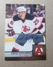 2014 Upper Deck AHL Hockey David Wohlberg Autograph