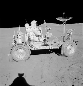 Foto Nasa - Apollo 15 - Aufputz Mond Fahrzeug Lunar Astronaut - Bild 1 von 1