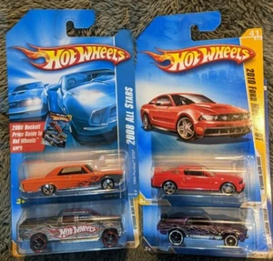 Hot Wheels Lot 4 - 1965 GTO - 2010 Mustang - 2009 F-150 - Mustang Mach 1  - Bild 1 von 13