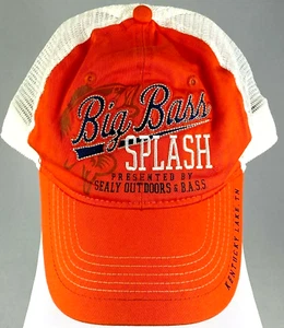 Big Bass Splash Kentucky Lake TN Herrenmütze verstellbar bestickt Netzrücken Einheitsgröße - Bild 1 von 12