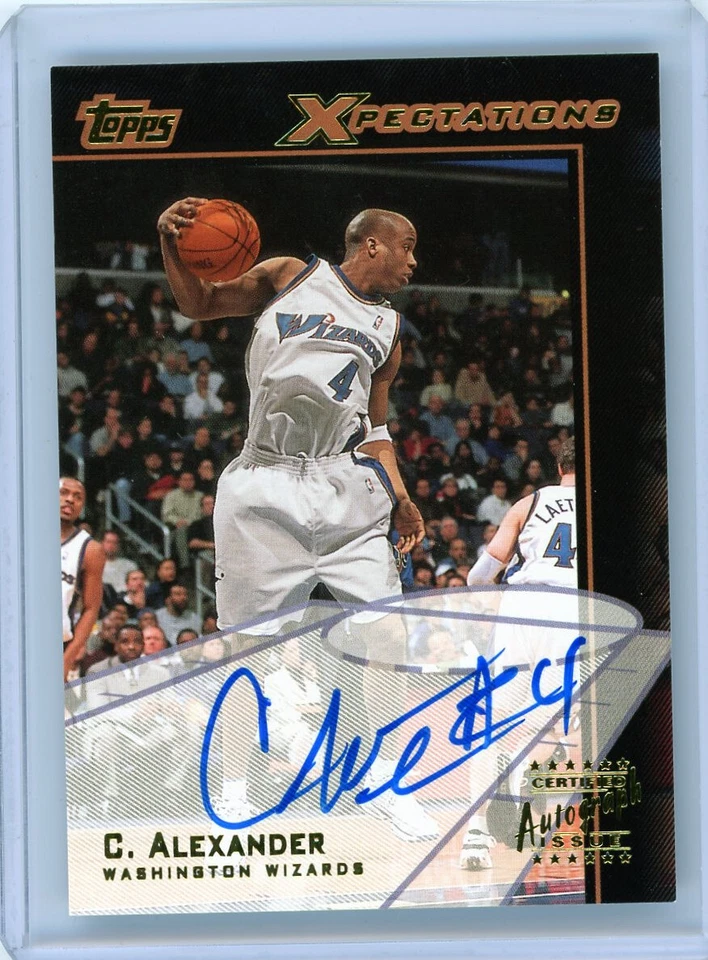 * COURTNEY ALEXANDER * 2001 TOPPS XPECTATIONS AUTÓGRAFO RC Foto 1 de 1
