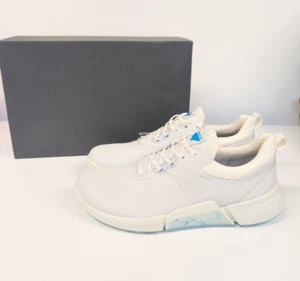 Ecco Biom H4 Gore-Tex Henrik Stenson Spikeless Shoes - White - UK 9/9.5 EU 43 - Picture 1 of 14