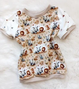 NEU * Baby Shirt * Gr. 92 * T-Shirt * Sommershirt * Kurzarm-Shirt * Safari - Bild 1 von 5