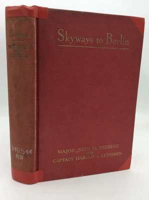 SKYWAYS TO BERLIN - Redding & Leyshon - 1943 1st ed - WWII - illustrated Foto 1 de 4