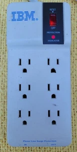 IBM Relocatable Power Tap, 1875 Watts , 15A/125 VAC ~ 6 Outlets - 2 phone lines - Picture 1 of 5