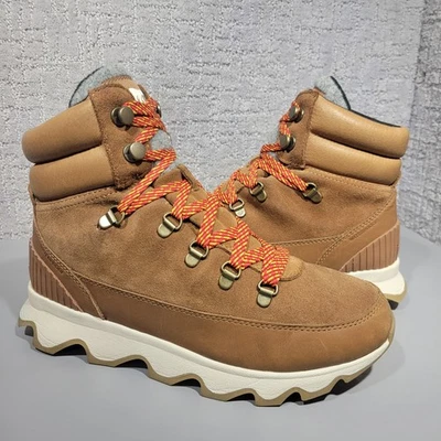 SOREL Kinetic Conquest Women's Size 10M Velvet Tan Suede Winter Boot NL3768-242 - Image 1 of 4