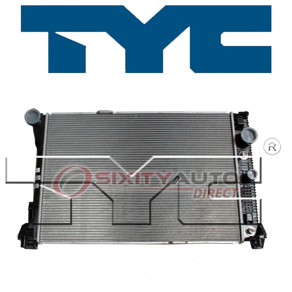 TYC Radiator for 2012 Mercedes-Benz C250 2.5L V6 Cooler Cooling Antifreeze sp Foto 1 de 4