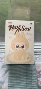 Pop MART Labubu the Monsters Have a Seat Series V2 Vinyl Plush Keychain - Picture 1 of 6