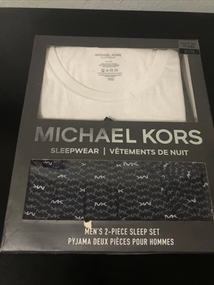 100% 正品 Michael Kors 男式 2 件套睡眠套装  — 第 1/3 张图片
