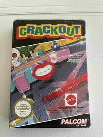 NINTENDO NES GAME CRACKOUT COMES IN EXCELLENT ORIGINAL COND IN THE ORIGINAL CASE