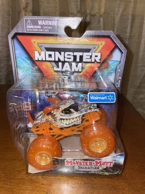 Monster Jam Monster Mutt Dalmatian Earth Vs Surf 1/64 Diecast Walmart Series - Image 1 of 4