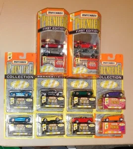 Matchbox Premiere Collection - Lot of 10 - w/ First Edition Jaguar & El Camino - Picture 1 of 1