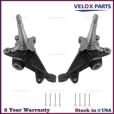 Pair 2" Front Drop Spindles for 1984-1993 1994-95 Toyota Pickup 2WD 2.4L 3.0L Foto 1 de 4
